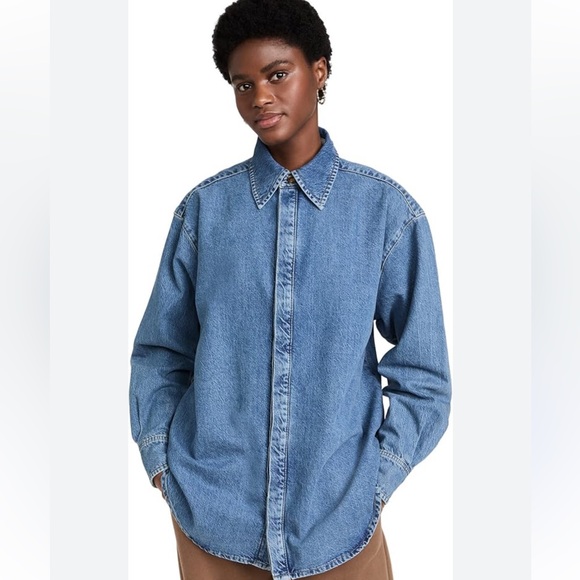 Good American Denim shirt - Picture 2 of 10